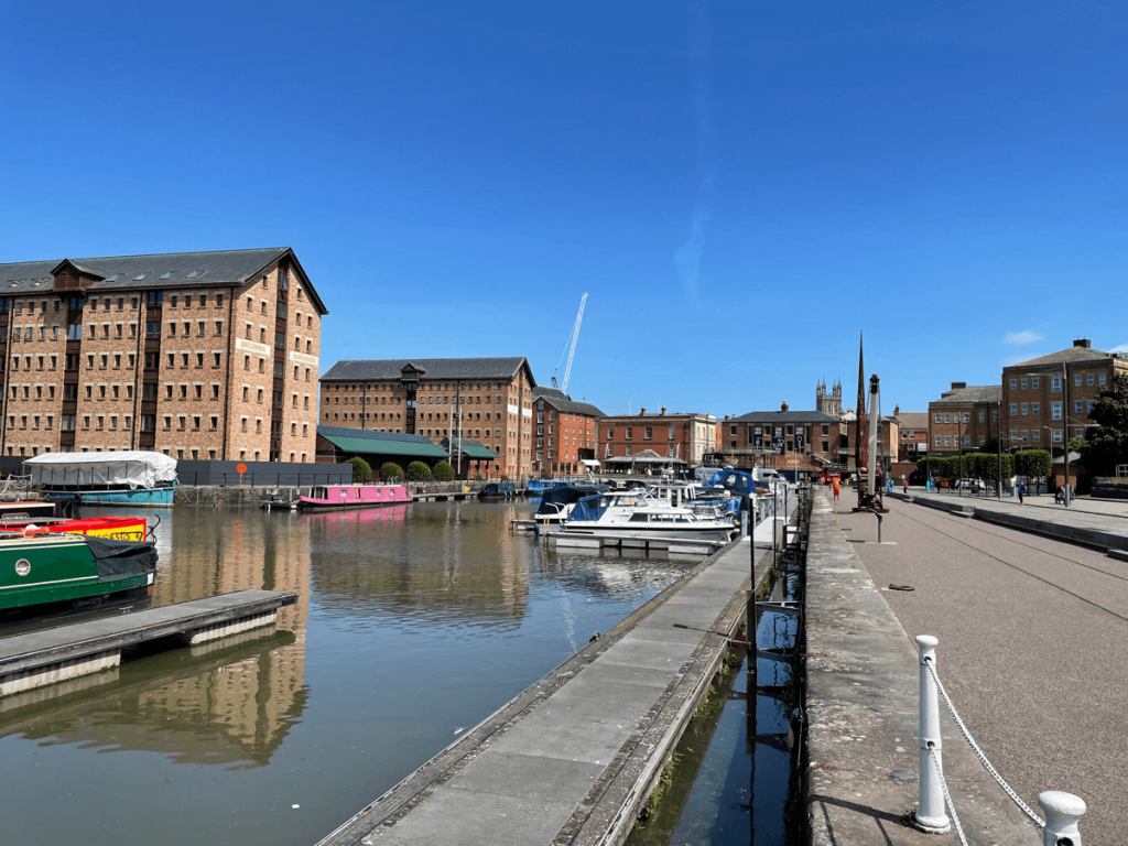 Southgate Street Entrance ANPR GLOUCESTER DOCKS