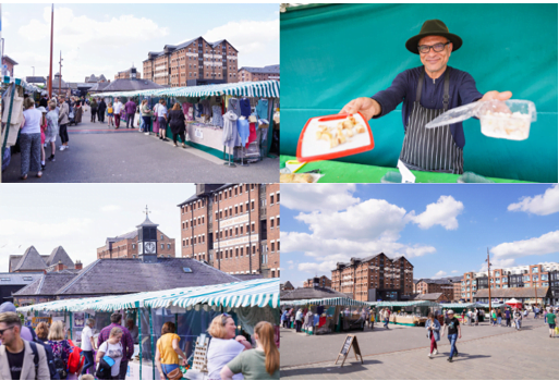 Gloucester Quays Orchard Street Market
